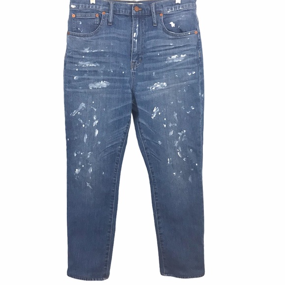 Madewell High Rise Slim Boyjean Painter's Style - Picture 2 of 12